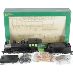 Bachmann 28696 On30 Painted & Unlettered Baldwin 4-6-0 Steel Cab with DCC - Model Train Junction: Quality Parts and Art Supplies