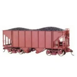Bachmann 27999 On30 Painted & Unlettered 2-Bay Steel Hopper (Oxide Red) - Model Train Junction: Quality Parts and Art Supplies