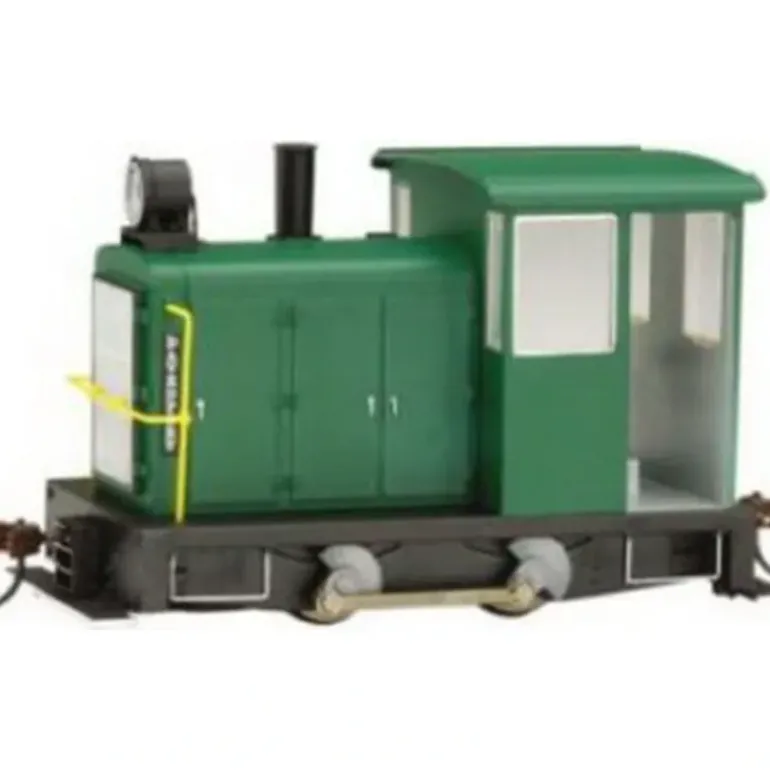 Bachmann 28198 On30 Painted & Unlettered 0-4-0 Side Rod Gas Mech Loco (Green) - Model Train Junction: Quality Parts and Art Supplies