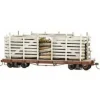 Bachmann 26877 On30 Sandy River & Rangeley Lake Pulpwood Car w/ Cast Resin Load - Model Train Junction: Quality Parts and Art Supplies