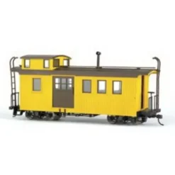 Bachmann 26799 On30 Yellow & Black Unlettered Caboose w/Interior Light - Model Train Junction: Quality Parts and Art Supplies