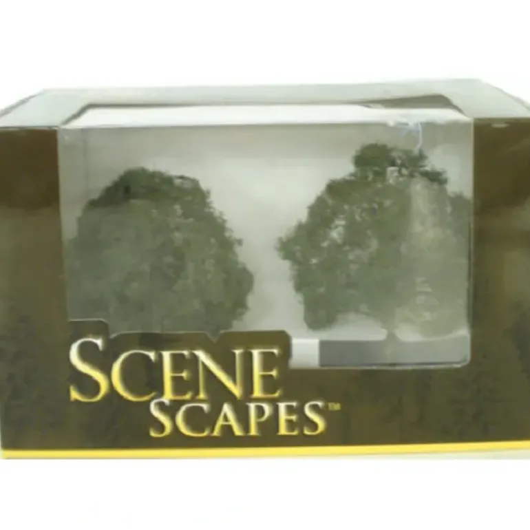Bachmann 32207 Scene Scapes 5" Walnut Trees (Set of 2) - Model Train Junction: Quality Parts and Art Supplies