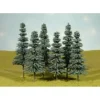Bachmann 32212 Scene Scapes 8"-10" Blue Spruce Trees (Set of 3) - Model Train Junction: Quality Parts and Art Supplies