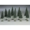 Bachmann 32101 Scene Scapes 3"- 4" Pine Trees (Box of 9) - Model Train Junction: Quality Parts and Art Supplies