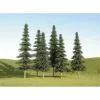 Bachmann 32104 Scene Scapes 3"-4" Spruce Trees (Set of 9) - Model Train Junction: Quality Parts and Art Supplies