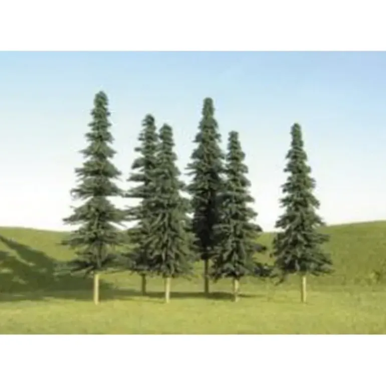 Bachmann 32157 Scene Scapes 2"-4" Spruce Trees (Set of 36) - Model Train Junction: Quality Parts and Art Supplies