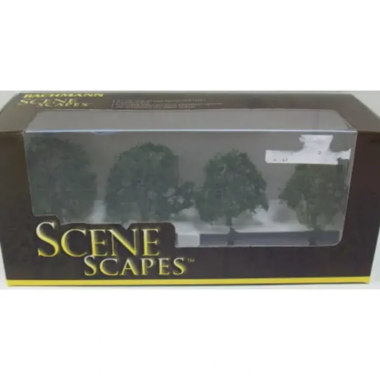 Bachmann 32107 Scene Scapes 2"-2.25" Walnut Trees (Set of 4) - Model Train Junction: Quality Parts and Art Supplies