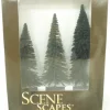 Bachmann 32201 Scene Scapes 8"-10" Pine Trees (Set of 3) - Model Train Junction: Quality Parts and Art Supplies
