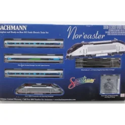 Bachmann 01313 The Nor'Easter HO Gauge Electric Passenger Starter Train Set - Model Train Junction: Quality Parts and Art Supplies