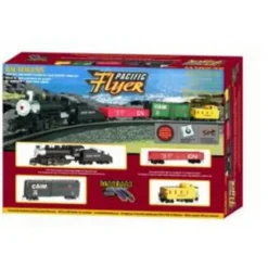 Bachmann 00692 Union Pacific Flyer HO Gauge Steam Starter Freight Train Set - Model Train Junction: Quality Parts and Art Supplies