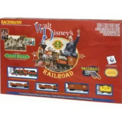 Bachmann 00675 Walt Disney's Carolwood Pacific Railroad HO Gauge Steam Train Set - Model Train Junction: Quality Parts and Art Supplies