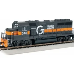 Bachmann, HO, 60313, EMD GP40, Boston And Maine, #340 - Model Train Junction: Quality Parts and Art Supplies