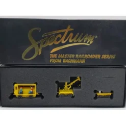 Bachmann/Spectrum 16946 HO Scale Maintenance-of-Way Speeder W/Crane & Work Cart - Model Train Junction: Quality Parts and Art Supplies