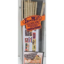 Bar Mills 0042 HO Insta-Fence Approx 160' 488 m Kit - Model Train Junction: Quality Parts and Art Supplies