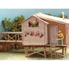 Bar Mills 662 HO The Fishing Shack At Cozy Cove Laser-Cut Kit - Model Train Junction: Quality Parts and Art Supplies