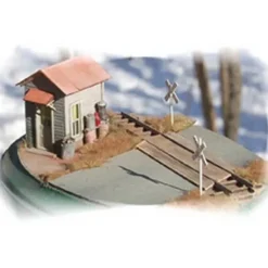 Bar Mills 0792 HO Twin Crossing Shacks Laser-Cut Kit - Model Train Junction: Quality Parts and Art Supplies