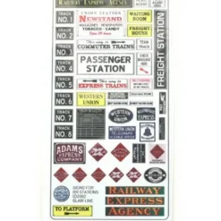 Blair Line 156 HO RailRoad Stations & Depot Signs - Model Train Junction: Quality Parts and Art Supplies