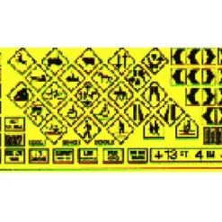 Blair Line 105 HO Scale Warning Signs #1 - Model Train Junction: Quality Parts and Art Supplies