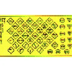 Blair Line 143 HO Vintage Warning/Stop Signs - Model Train Junction: Quality Parts and Art Supplies