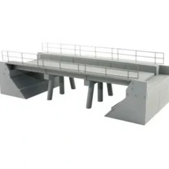 BLMA Models 4390 HO Modern Concrete Segmental Bridge Set "A" Kit - Model Train Junction: Quality Parts and Art Supplies