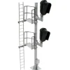 BLMA Models 4035 Ho Scale Modern Dual-Head Block Signal Left Hand - Model Train Junction: Quality Parts and Art Supplies