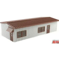 BLMA Models 500 N Modern Yard Office-Assembled - Model Train Junction: Quality Parts and Art Supplies