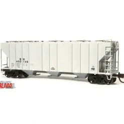 BLMA Models 11022 N PS-4000 Covered Hopper, BN/Simple Gray #450146 - Model Train Junction: Quality Parts and Art Supplies