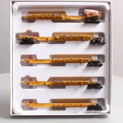 Bowser 40552 HO Scale TTAX Trinity 5-Unit Spine Car Set #555120 - Model Train Junction: Quality Parts and Art Supplies