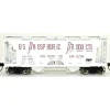Bowser, HO Scale, 42775, 70-Ton 2-Bay Covered Hopper, US Phosphoric Products, #25019 - Model Train Junction: Quality Parts and Art Supplies