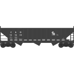 Bowser, HO Scale, #42908, 70-Ton 12-Panel Triple Hopper, Chesapeake & Ohio, #151623 - Model Train Junction: Quality Parts and Art Supplies