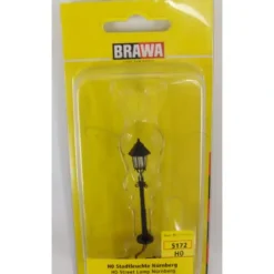 Brawa 5172 HO Scale Black Nuremberg Street Lamp - Model Train Junction: Quality Parts and Art Supplies