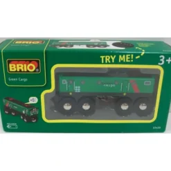 Brio 33435 Green Cargo - Model Train Junction: Quality Parts and Art Supplies