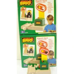 Brio 33751 Magnetic Signals (2) - Model Train Junction: Quality Parts and Art Supplies