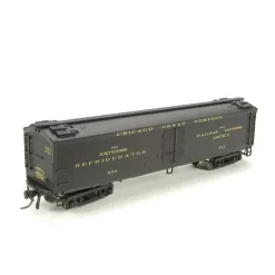 Broadway Limited 1441 HO Chicago Great Western 53'6" Wood Express Reefer #850 - Model Train Junction: Quality Parts and Art Supplies