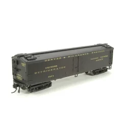 Broadway Limited 1468 HO Denver & Rio Grande Western 53'6" Wood Express Reefer - Model Train Junction: Quality Parts and Art Supplies