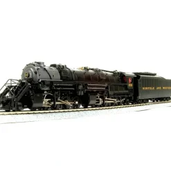 Broadway Limited 2101 HO Norfolk & Western Y6b 2-8-8-2 221 Tender Paragon2 #2192 - Model Train Junction: Quality Parts and Art Supplies