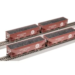 Broadway Limited 8118 HO Seaboard Air Line AAR 70-Ton 3-Bay Hopper (Pack of 4) LN/Box - Model Train Junction: Quality Parts and Art Supplies