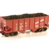 Chooch 7089 HO Coal Load for Accurail Hopper (Set of 2) - Model Train Junction: Quality Parts and Art Supplies