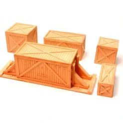 Chooch 7243 HO Heavy Crates Loads (Set of 5) - Model Train Junction: Quality Parts and Art Supplies