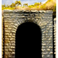 Chooch 9740 N Single-Track Cut Stone Tunnel Portal (Set of 2) - Model Train Junction: Quality Parts and Art Supplies
