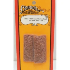 Chooch Enterprises 7061 HO Brown Ore Car Loads for #1401 Model Die Casting Cars - Model Train Junction: Quality Parts and Art Supplies
