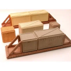 Chooch Enterprises 7266 HO Wood Sheathed Crate Load Medium - Model Train Junction: Quality Parts and Art Supplies