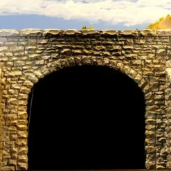 Chooch Enterprises 9770 N Double Track Random Stone Tunnel Portal 2-Piece Set - Model Train Junction: Quality Parts and Art Supplies