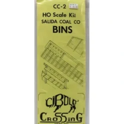 Cibolo Crossing CC-2 HO Salida Coal Co. Bins Building Kit - Model Train Junction: Quality Parts and Art Supplies