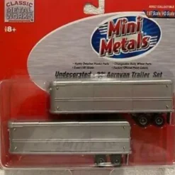 Classic Metal Works 31107 HO Mini Metals Undecorated 32'' Aerovan (Pack of 2) - Model Train Junction: Quality Parts and Art Supplies