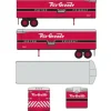Classic Metal Works 31153 HO Mini Metals D&RGW AeroVan Trailer (Pack of 2) - Model Train Junction: Quality Parts and Art Supplies