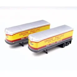 Classic Metal Works 51150 N Mini Metals UP 40's/50's AeroVan Trailer (Pack of 2) - Model Train Junction: Quality Parts and Art Supplies