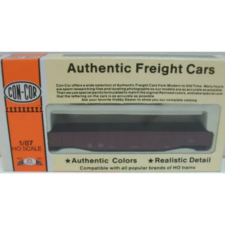 Con-Cor 9026 HO Data Red 54' Mill Gondola Kit - Model Train Junction: Quality Parts and Art Supplies