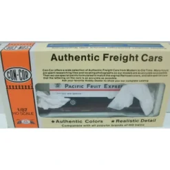 Con-Cor 0001-009154 HO Pacific Fruit Express 54' Flatcar W/Trailer Kit - Model Train Junction: Quality Parts and Art Supplies