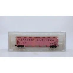 Con-Cor 0001-000137 N Scale Farnhamville CO-OP 58 Ft. Covered Hopper NIB - Model Train Junction: Quality Parts and Art Supplies